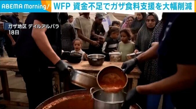 食料を求める子どもたち