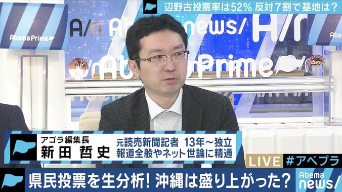 県民投票の結果受け容認派の若者・嘉陽宗一郎さん「”保守”には政府と沖縄の調整役としての役割が求められる」 6枚目