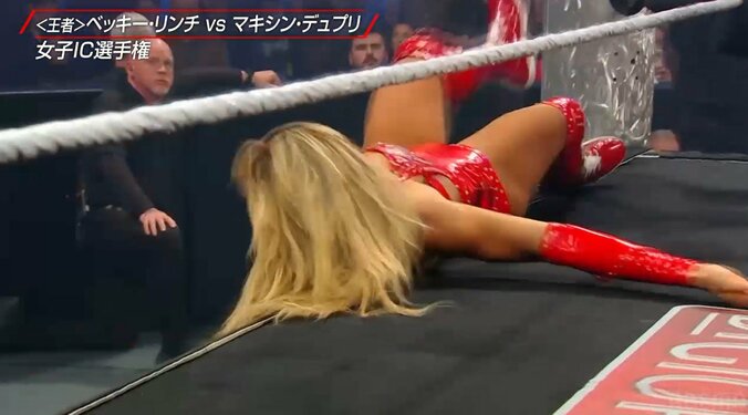 元チアの美女レスラー、衝撃のラフファイトに“大の字” 「初めて見た」「荒々しい」ファンもドン引き 4枚目