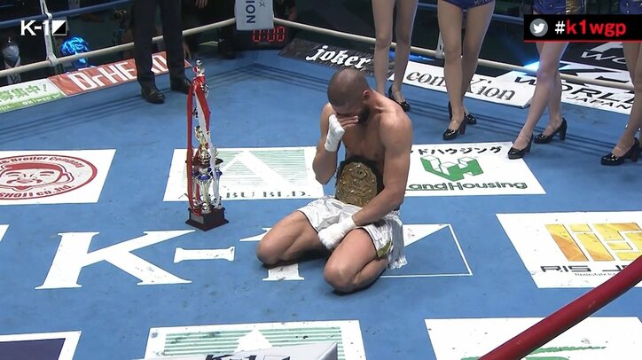 側頭部に“ボコッ”…起死回生のバックブロー！ ２ダウンを跳ね返す劇的KOに「形、勢、逆、転！」