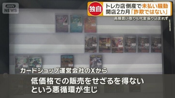 「自転車操業の状態に陥っておりました」