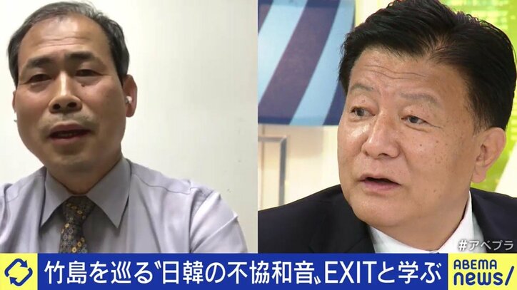 韓国の弁護士「日本の政治家たちは侵略戦争の反省をしていない」 “領土議連”の新藤義孝議員と竹島の歴史をめぐり激論