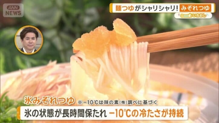 マイナス10℃の冷たさが持続