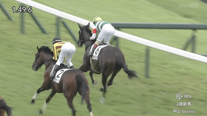 【映像】名手騎乗の良血馬、期待に応える“余裕勝ち”(実際の様子)