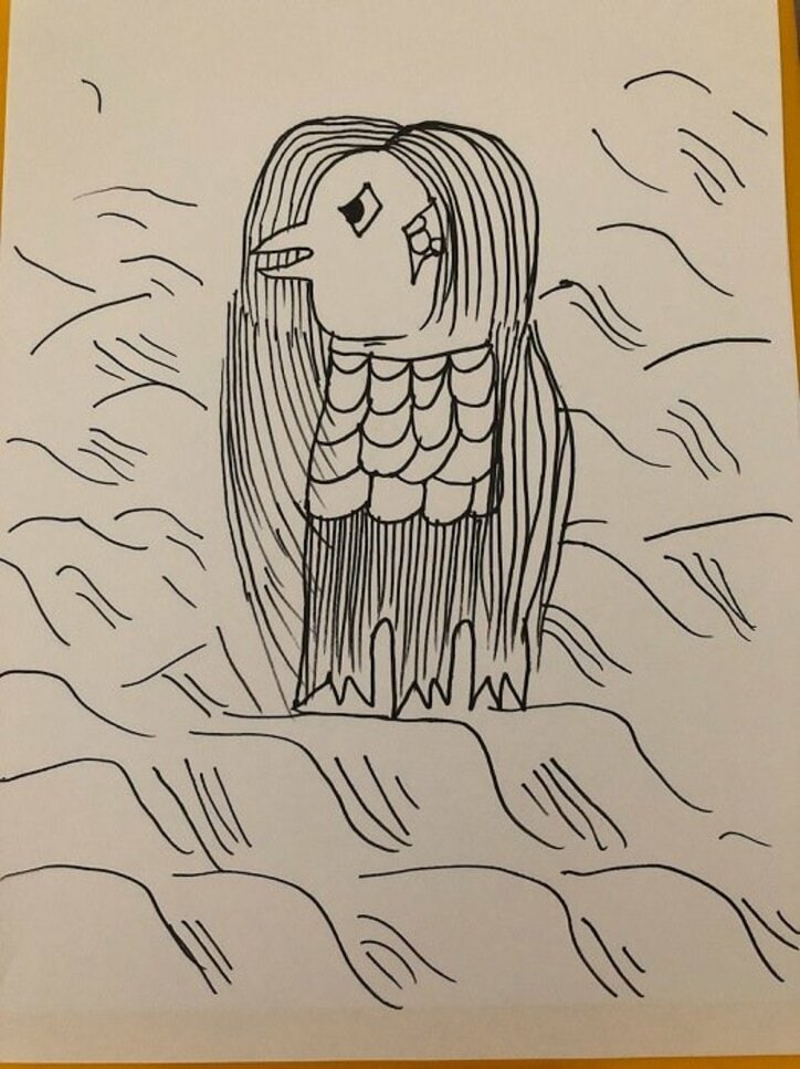 キンタロー。“アマビエ”の自作イラストを公開「心こめて描きました」