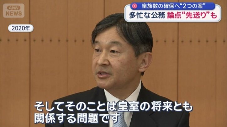 公的活動を担うことができる皇族は、以前に比べ減少