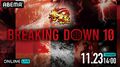 全試合結果・速報中 Breaking Down10（ブレイキングダウン10）