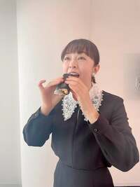 丸岡いずみ『宮根さんから恵方巻き！』