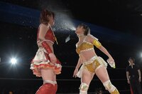 仁義なき“顔面噴射”　万喜なつみ、伊藤麻希に惜敗で「生まれ変わっても伊藤君みたいな人生は歩みたくない」