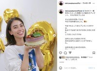 滝沢カレン、30歳の誕生日報告「500歳まで生きる力を見つけられますように」