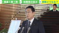 【映像】「岸田政権は粘り強い?」補選1勝1敗から見えてきた解散時期は?