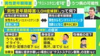 「男性更年期障害」うつ病の可能性も