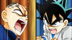 "Overdoing it w," "Crazy" Continuous retorts to the Yaiba that does whatever it wants to Onimaru! Anime "YAIBA Samurai Legend" Episode 2