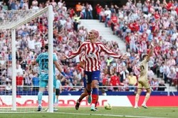 絶好調アトレティコが6連勝！　“エース”グリーズマンが2発…アルメリアから逃げ切り成功