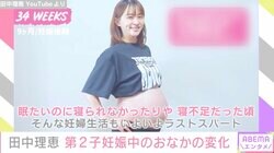 田中理恵、第2子妊娠中の“おなかの変化”を紹介「赤ちゃんの成長に感動」「とてもステキな動画」と話題に