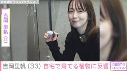 吉岡里帆（33）、“パワースポット”の自宅で育てる植物を公開 「やっぱりセンス良いんだなぁ～」と反響