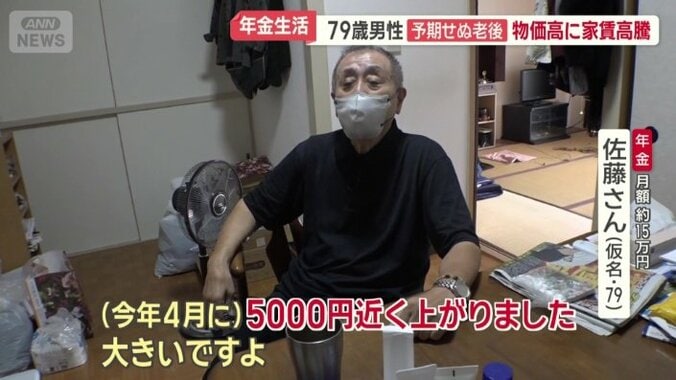 家賃の値上がりも