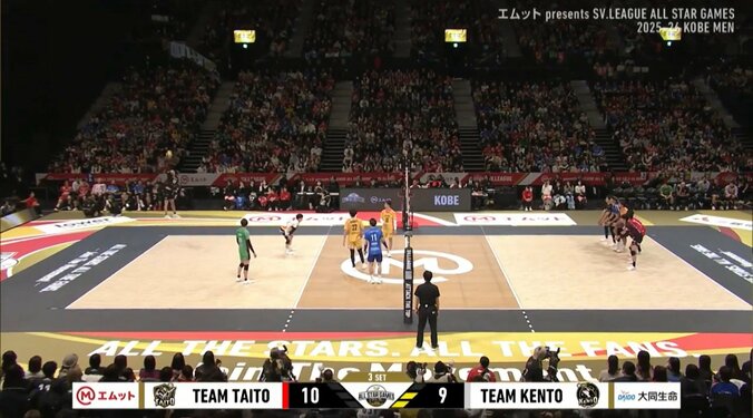 バレーボール、前代未聞の変則シフトで“珍光景” 人気選手のサーブでまさかの結末 2枚目