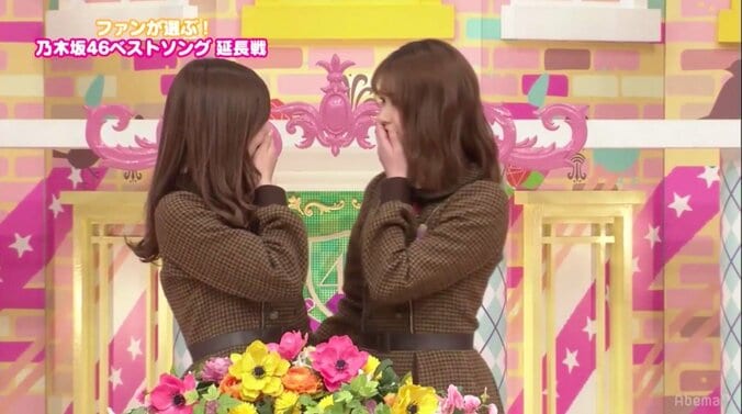 乃木坂46白石麻衣と松村沙友理の”シンクロMC”に視聴者「仲良すぎw」「いちゃついてんなぁ」の声 6枚目