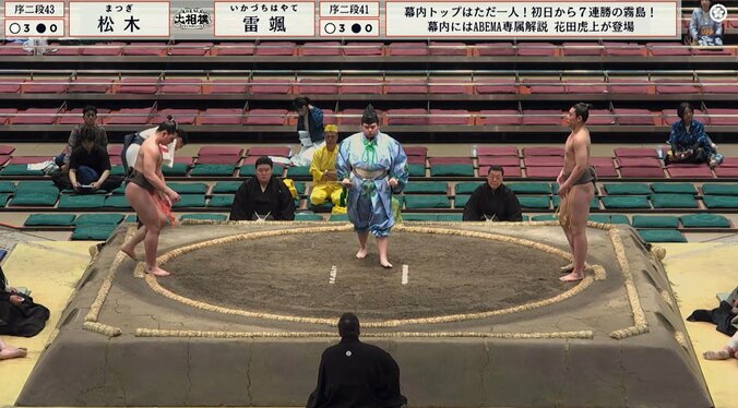 「力士には見えない」「普通のお兄さん」超モデル体型のイケメン力士、破竹の4連勝 「ギャップがすごい」取組の迫力に驚き  5枚目