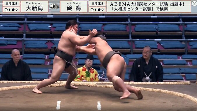 三段目二十三枚目・碇潟（伊勢ノ海）