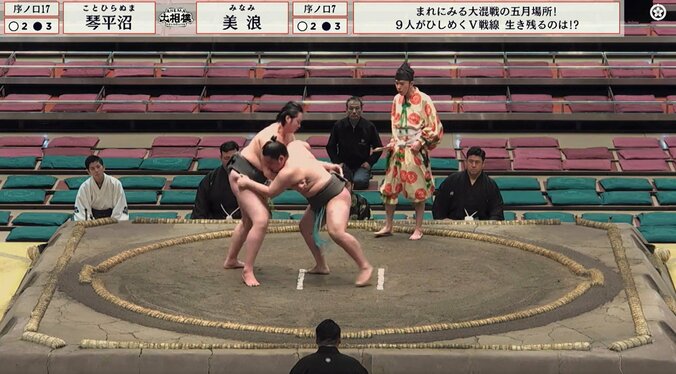 「何頭身?」「顔ちっさ」15歳、身長190センチの“ざんばら”力士に「手足も長い」ファン熱視線 5枚目