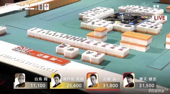 お久しぶりに真打登場！最高位・近藤誠一“魅せる大立ち回り”演じ快勝／麻雀・大和証券Mリーグ