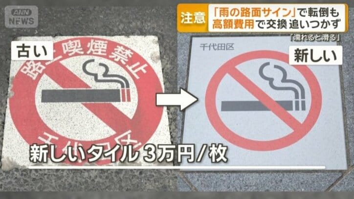 交換費用はタイル1枚あたり3万円