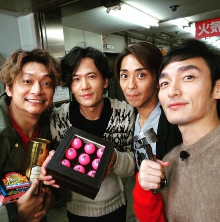 香取慎吾が森・稲垣・草なぎとの写真をInstagramに投稿