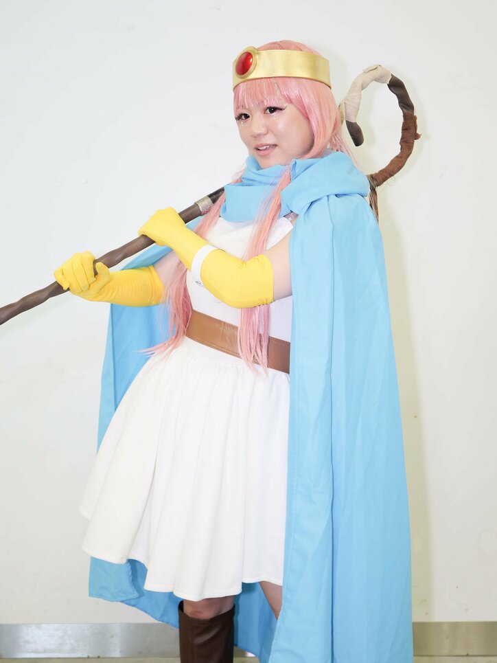 [照片/图片] “我很喜欢《勇者斗恶龙》，想和大家聊聊” 女贤者的角色扮演者，选择“粉色”的理由是什么？ 6