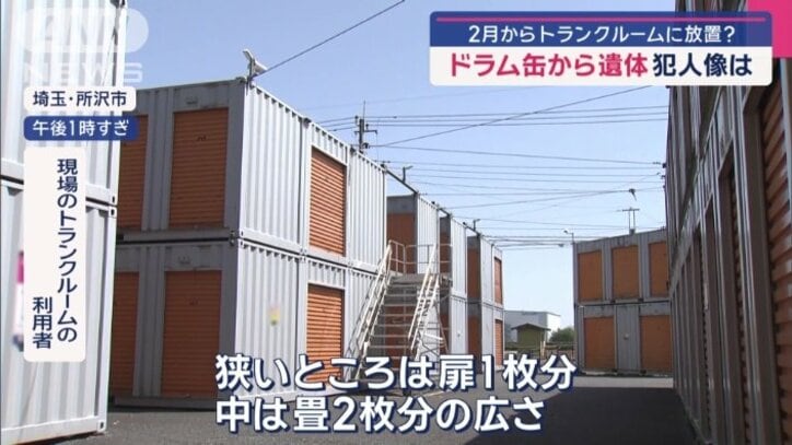 現場のトランクルームの利用者