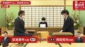 深浦康市九段 対 西田拓也四段 ベスト4最後の1枠争奪戦 対局開始／将棋・朝日杯