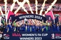 チェルシー女子がFAカップ3連覇！　観客動員数は国内最多の7万7390人