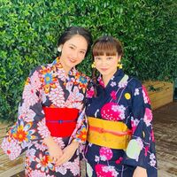 平愛梨、妹・平祐奈と浴衣ショットに「やっぱり浴衣は華やか」「美人姉妹だから尚更華やか」の声届く