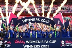 チェルシー女子がFAカップ3連覇！　観客動員数は国内最多の7万7390人