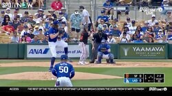 「やせたなぁ」「おしい！」筒香嘉智、大谷翔平率いるドジャース戦で"HR未遂" 久々の勇姿にファン歓喜