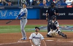 「オオタニが打ったぞ！」大谷翔平の特大10号アーチで現地観戦キッズも“お口あんぐり”…カメラに“ひょこっと”映り込んだ笑撃リアクション