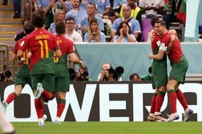 ブルーノ・フェルナンデスが2得点！ポルトガルが今大会3チーム目の連勝を飾りグループ突破が決定