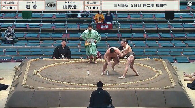 「小さいけど相当強い」16歳サラブレッド力士、強烈な“一撃”で逆転白星 “55.6キロ差”対決を制する 2枚目