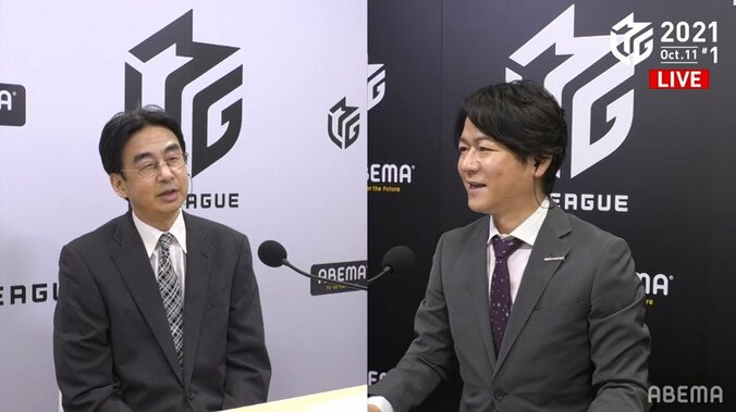 圧巻のトップもダジャレは一翻？佐々木寿人に元チームメイト・藤崎智が「面白くないもーん」／麻雀・Mリーグ 2枚目