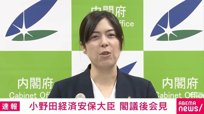 小野田紀美大臣