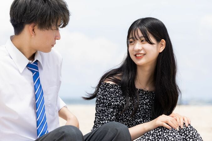 “JCミスコン2021グランプリ”の高1女子、会いたかった男子の登場に大興奮「ヤバい！カッコいい」『今日好き』セブ島編第2話 6枚目