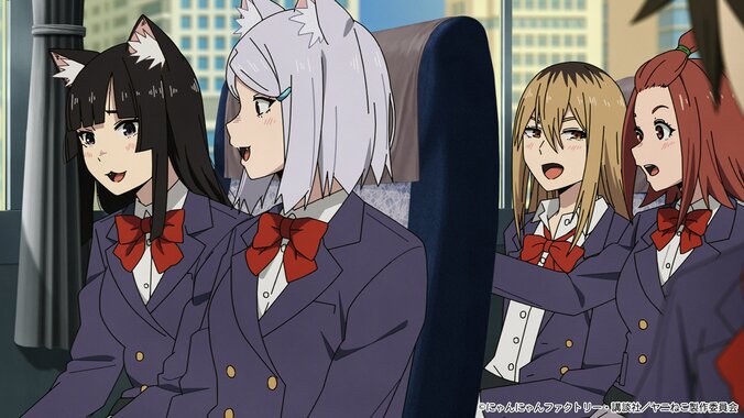京都・奈良旅行でやりたい放題のヤニねこは…アニメ『ヤニねこ』第11話あらすじ・先行場面カット公開 3枚目