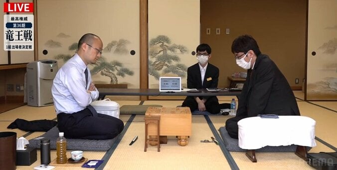 渡辺明名人VS広瀬章人八段 注目の戦型は「相掛かり」に／将棋・竜王戦1組出場者決定戦 1枚目