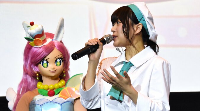 美山加恋、福原遥、水瀬いのりの想い出スイーツは？  『映画キラキラ☆プリキュアアラモード』舞台挨拶 5枚目