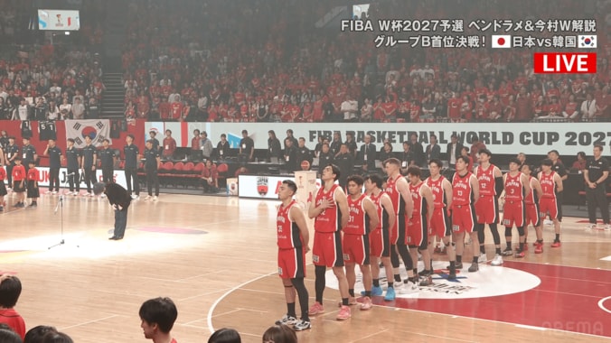 圧巻！三浦大知、日韓戦で“震える国歌独唱”「美しすぎる歌声」「やっぱ上手いなー」地元・沖縄での極上パフォーマンスに絶賛の声【バスケW杯予選】 4枚目