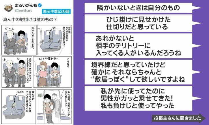 投稿を見た人の声