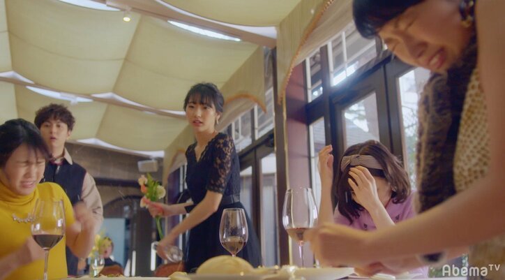 テル（稲葉友）＆優（岡本夏美）ペアに危機到来！ふみの（武田玲奈）の暴走に視聴者大ショック