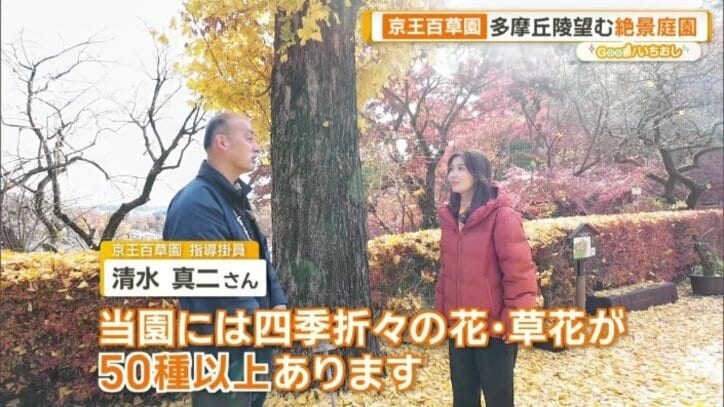 百草園管理センターの清水真二さん