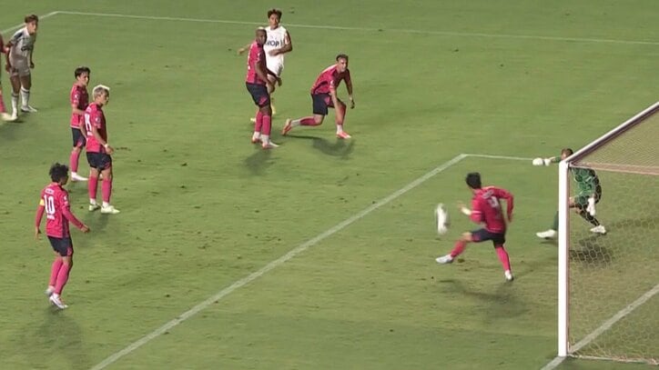 【映像】左足一本でスーパーブロック